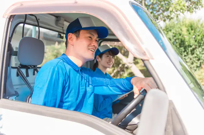 お客様に商品と笑顔をお届けします